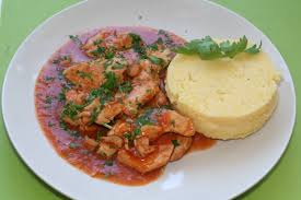 Meniu  Ostropel de pui+ piure