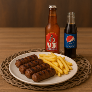 Combo mici +cartofi+pepsi/MADRI BERE 330ML
