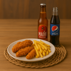 Combo Crispy Chicken+pepsi/MADRI BERE 330ML