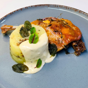 Pulpa Rata Suculenta Cu Piure Natur  450  (Gr. Total)