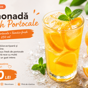 Limonadă Fresh Portocale  250 ml
