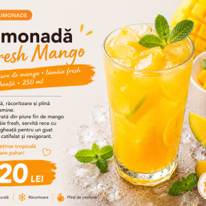 Limonadă Fresh Mango 250 ml