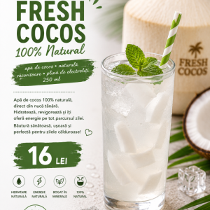 Fresh fructe Cocos 250ml