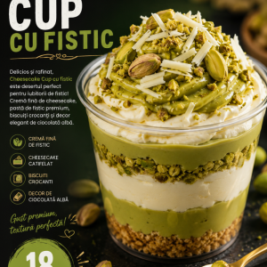 Cheesecake Cup cu Fistic 180gr