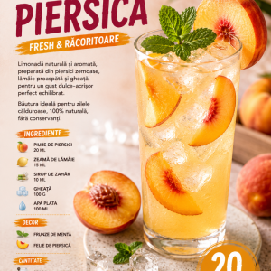 Limonada  Piersica 250ml